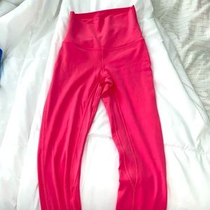 Pink Lululemon Leggings